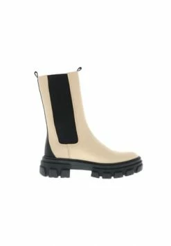 PALPA Damen Chelsea Boots Stiefel Echtleder Beige/ecru/schwarz Beige -Gabor Shop unnamed file 2186