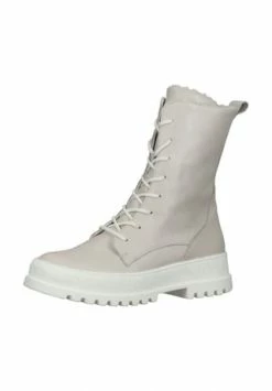 Waldläufer® Leder Stiefelette Weiß