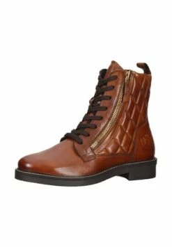 Bugatti Nappaleder Stiefelette Cognac