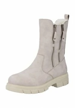 Rieker Ankle Boots, Reißverschlüsse, Gefüttert, Für Damen CHAMPIGNON