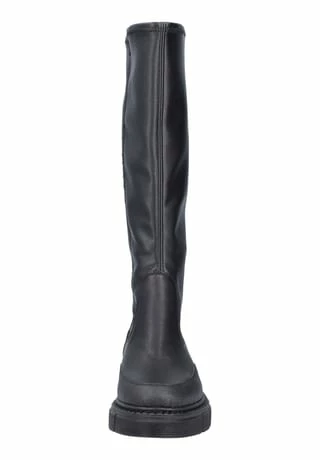 Rieker Lederimitat/Textil Stiefel Schwarz 5 Rieker Lederimitat/Textil Stiefel Schwarz – Bild 3