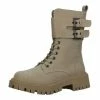 BULLBOXER Lederimitat Stiefelette Beige -Gabor Shop unnamed file 2526