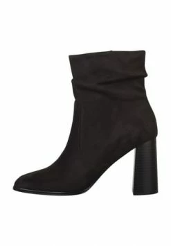 BULLBOXER Stiefeletten, Trichterabsatz, Wildleder-Optik, Für Damen 6T BLACK -Gabor Shop unnamed file 2547