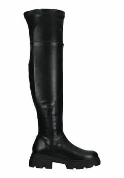 BULLBOXER Overknee-Stiefel, Kunstleder, Für Damen BLACK -Gabor Shop unnamed file 2551