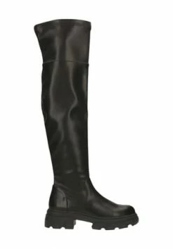BULLBOXER Overknee-Stiefel, Kunstleder, Für Damen BLACK -Gabor Shop unnamed file 2553