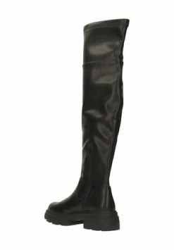 BULLBOXER Overknee-Stiefel, Kunstleder, Für Damen BLACK -Gabor Shop unnamed file 2554