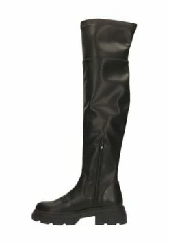 BULLBOXER Overknee-Stiefel, Kunstleder, Für Damen BLACK -Gabor Shop unnamed file 2555