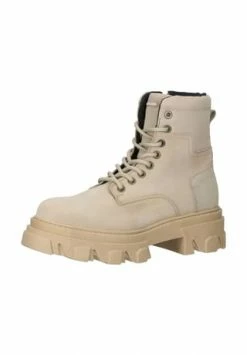 BULLBOXER Schnürstiefeletten, Leder, Für Damen _BEIGTD70