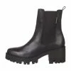 BULLBOXER Chelsea Boots, Glattleder, Blockabsatz, Für Damen _BRWNTD70 -Gabor Shop unnamed file 2582