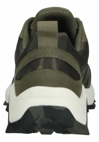 Bugatti Lederimitat/Textil Sneaker Oliv 7 Bugatti Lederimitat/Textil Sneaker Oliv – Bild 5