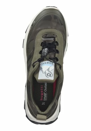 Bugatti Lederimitat/Textil Sneaker Oliv 8 Bugatti Lederimitat/Textil Sneaker Oliv – Bild 6