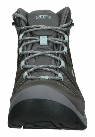 KEEN Leder/Textil Wanderschuhe Grau/ Blau 5 KEEN Leder/Textil Wanderschuhe Grau/ Blau – Bild 3