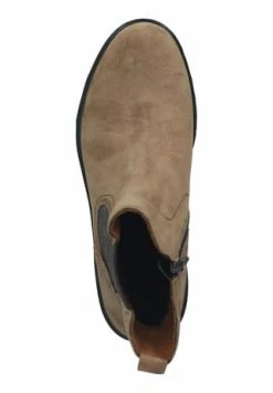 Legero Veloursleder/Textil Stiefelette Beige -Gabor Shop unnamed file 2854