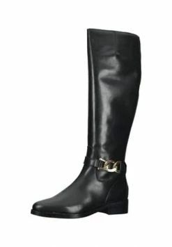 SCAPA Leder Stiefel Schwarz