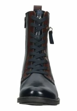 BAGATT Leder Stiefelette Dunkelblau/ Braun -Gabor Shop unnamed file 290