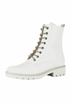 Gabor® Schnürstiefeletten, Glattleder, Für Damen IVORY (MICRO)