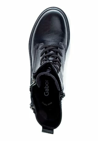 Gabor® Nappaleder Stiefelette Schwarz 8 Gabor® Nappaleder Stiefelette Schwarz – Bild 6