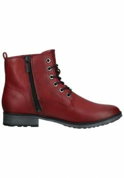 MUSTANG® Lederimitat Stiefelette Rot -Gabor Shop unnamed file 326