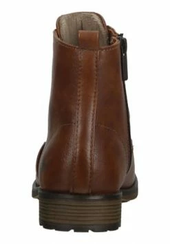 MUSTANG® Lederimitat Stiefelette Cognac -Gabor Shop unnamed file 341