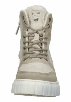 MUSTANG® Lederimitat Stiefelette Ivory -Gabor Shop unnamed file 381