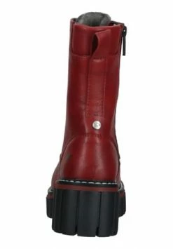 MUSTANG® Lederimitat Stiefelette Rot -Gabor Shop unnamed file 390