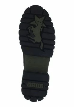 MUSTANG® Lederimitat Stiefelette Oliv -Gabor Shop unnamed file 399