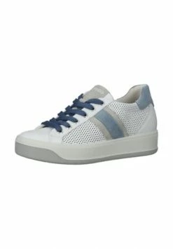 Igi&co® Nappaleder Sneaker Blau/ Weiß