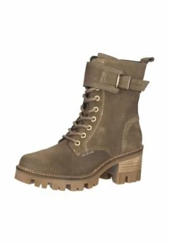BULLBOXER Leder Stiefelette Grau