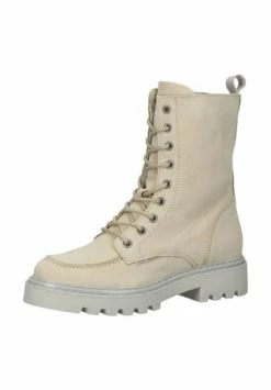 BULLBOXER Leder Stiefelette Taupe/ Beige