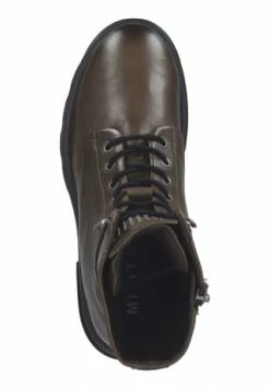 MAHONY Leder Stiefelette Khaki -Gabor Shop unnamed file 832